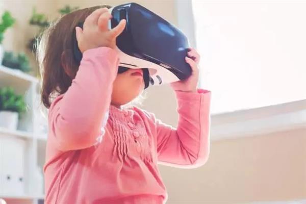 Is virtual reality device safe for children?