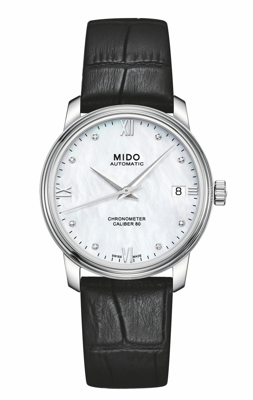 Swiss Mido Beirut Seir series watch market listed first equipped with Si Haomi Si Observatory certification Caliber 80 long kinetic energy storage watch