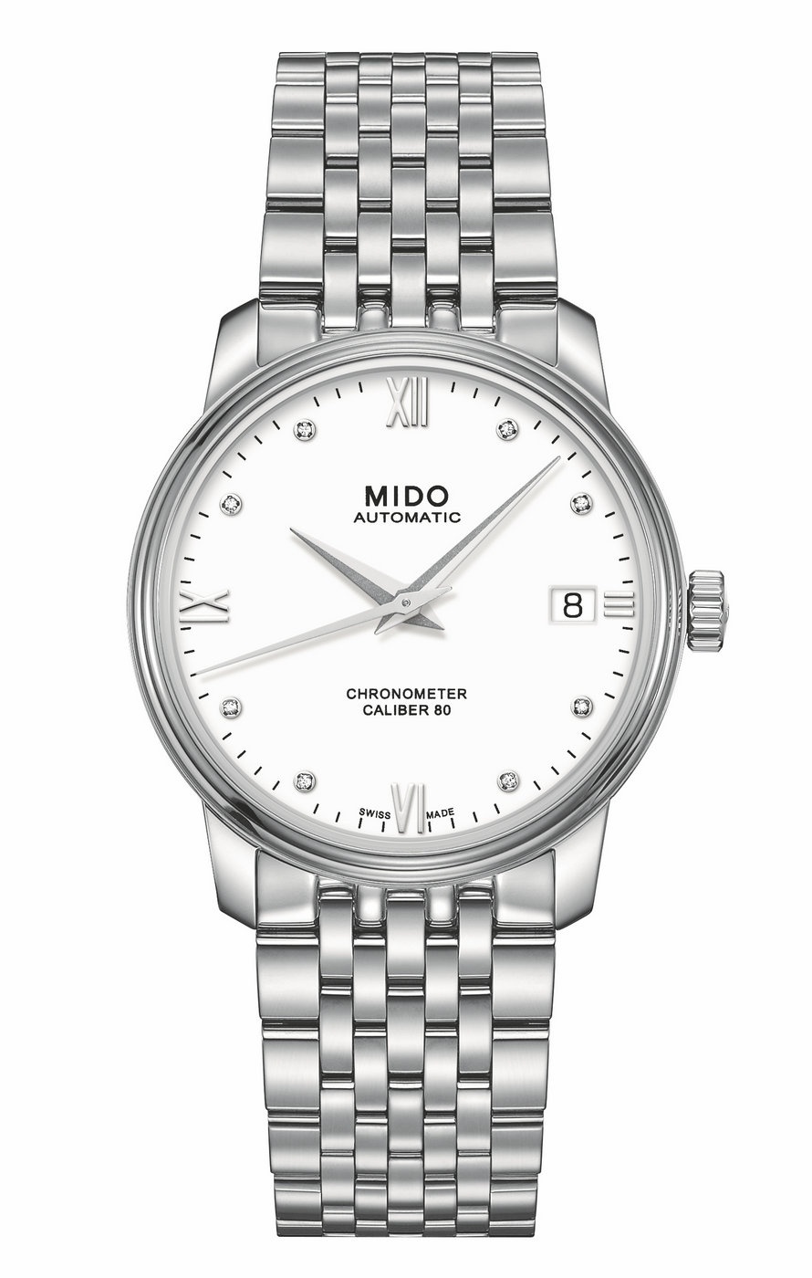 Swiss Mido Beirut Seir series watch market listed first equipped with Si Haomi Si Observatory certification Caliber 80 long kinetic energy storage watch