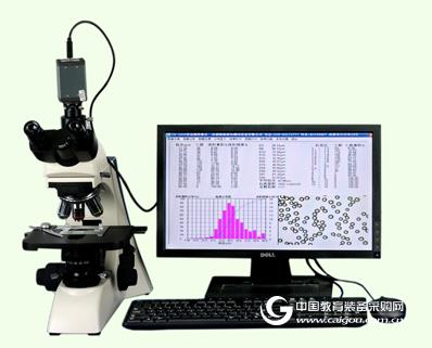 Microscope image analyzer field of use and software features