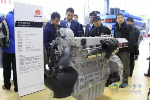 Weichai wp7 series engine to meet non-road three and four phases