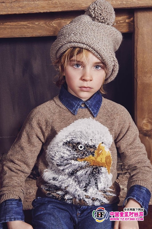 [Children's clothing collocation] winter super hat use collocation rules