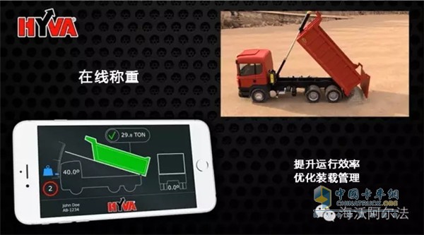 Haiwo Dump Truck Intelligent Management System Online Weighing