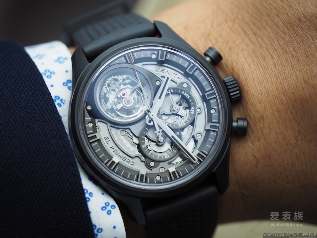 Dark side of El Primero - Genuine El Primero series tourbillon hollow chronograph