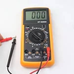 General use of electrical instruments: multimeter