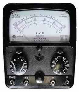 General use of electrical instruments: multimeter