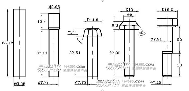 Non-cutting hex head bolt cold heading process appreciation