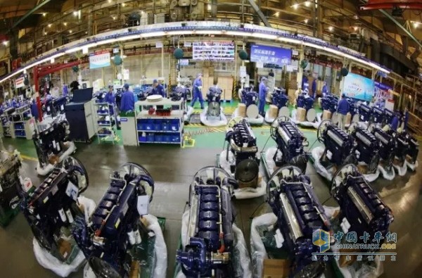 Weichai engine production line