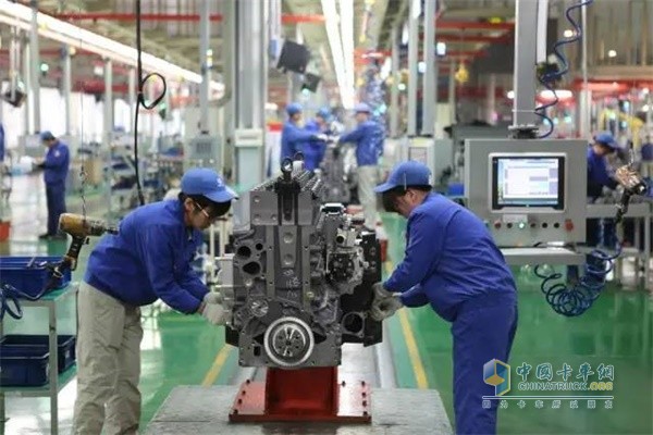 Weichai engine production line