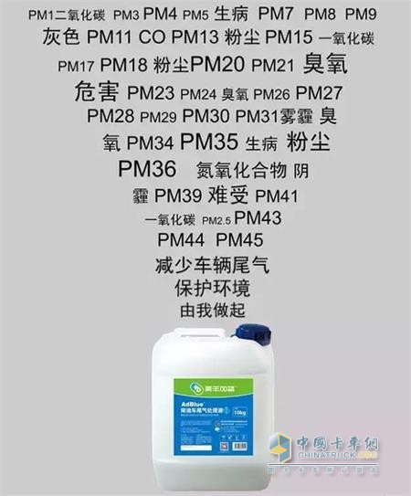 Mei Feng Jia blue urea solution