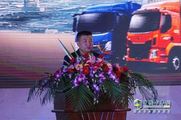 Ding Song, owner of Tianjin Songyuan Transportation Company