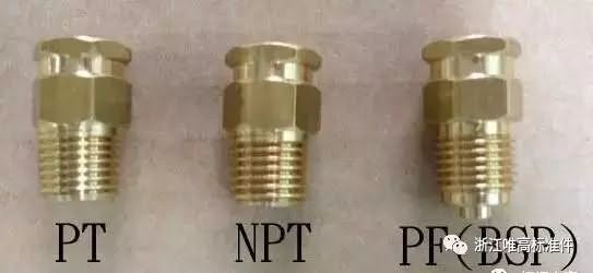 Meaning and difference between NPT thread, PT thread, G thread and metric thread