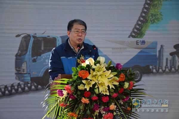 Beijing Sanitation Group General Manager Zhang Nongke