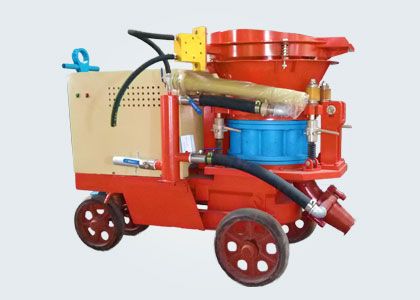 Before the construction of the concrete spraying machine, what problems should be paid attention to?