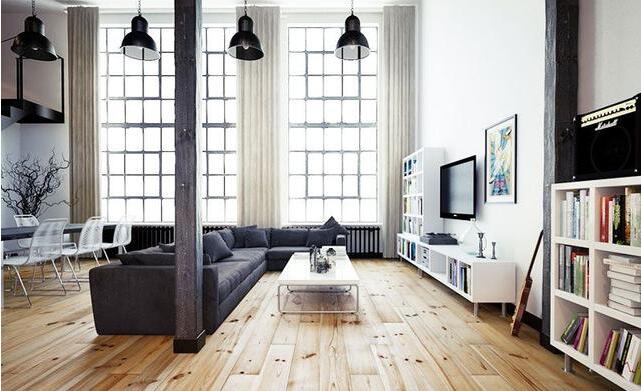 Resolute loft minimalist style decoration A clear visual experience