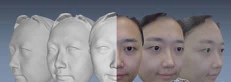 How does Bellus3D simplify the process of three-dimensional scanning of human faces? please look below