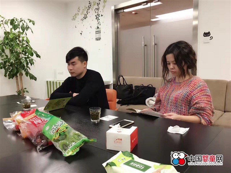 Italian brand toy Andrewni visits China Baby Network