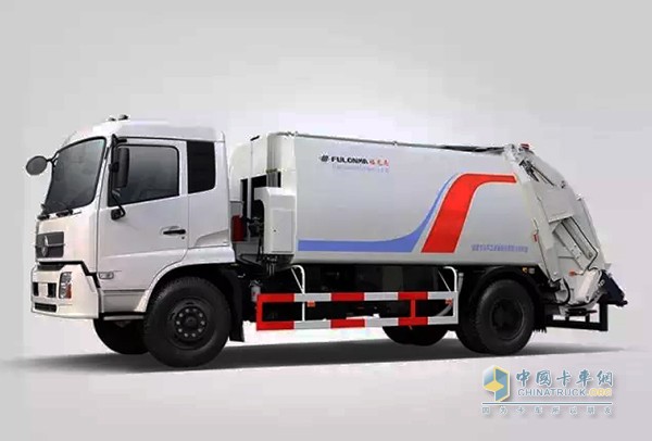 Fujian Longma Compression Garbage Truck