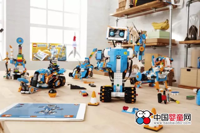 At the 2017 CES show, a Lego robot makes children feel programming