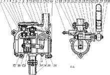 Schematic diagram and structure description of the hand pump