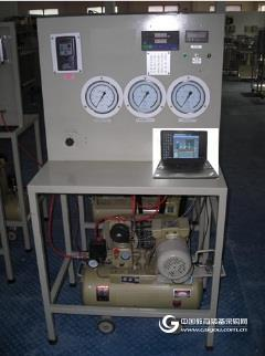 Experimental principle of air compressor performance experimental device