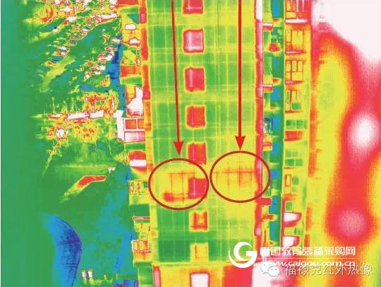 Fluke thermal imaging camera - research on high-rise building defects