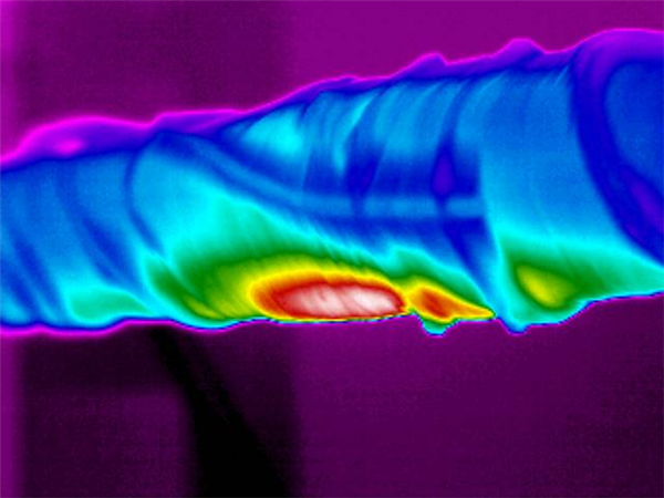 Fluke Infrared Thermal Image - Pipeline Safety