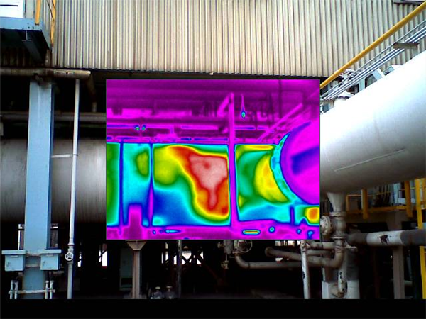 Fluke Infrared Thermal Image - Pipeline Safety