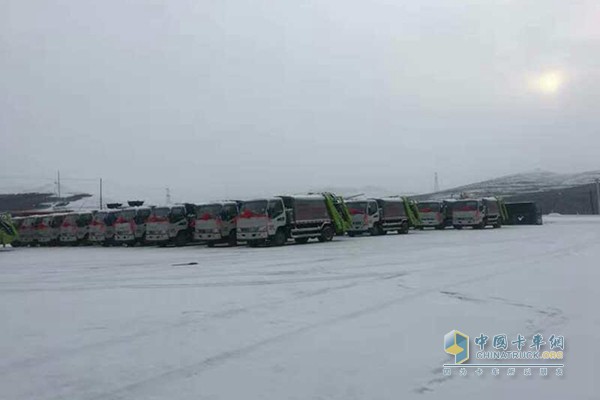 Jianghuai Junling compressed garbage truck