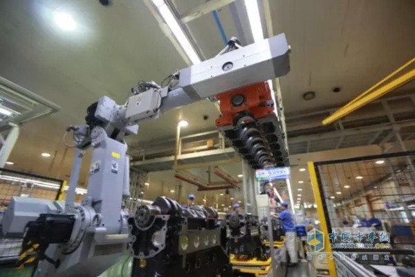 Weichai engine production line