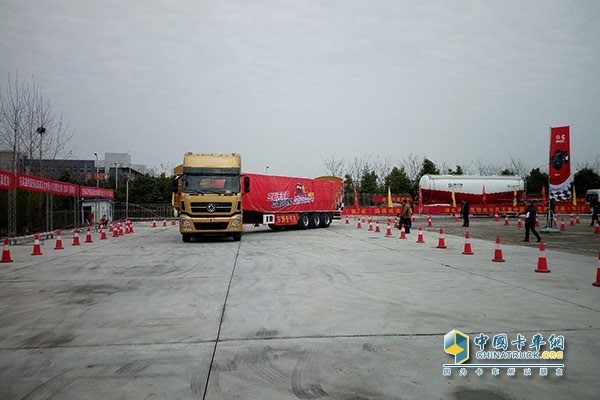 The third season Dongfeng Tianlong China Truck Drivers Competition site