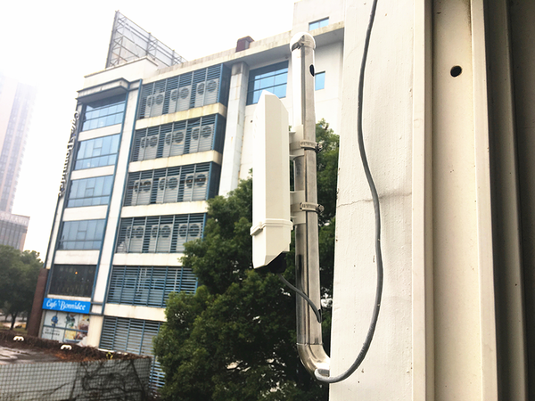 Ai Tai helps Shanghai Railway Public Security School indoor and outdoor wireless links