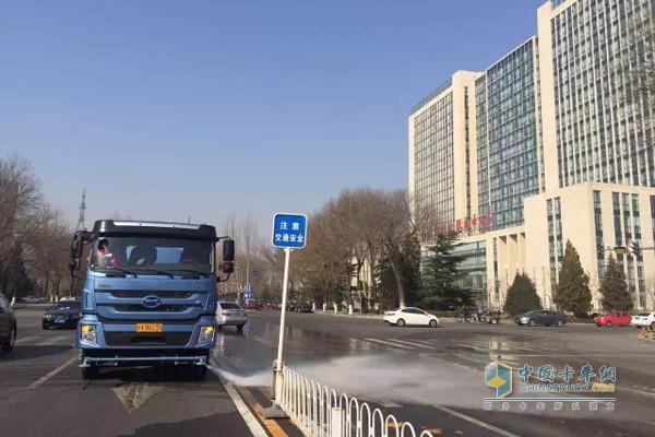 BYD electric sanitation guards the capitalâ€™s blue sky