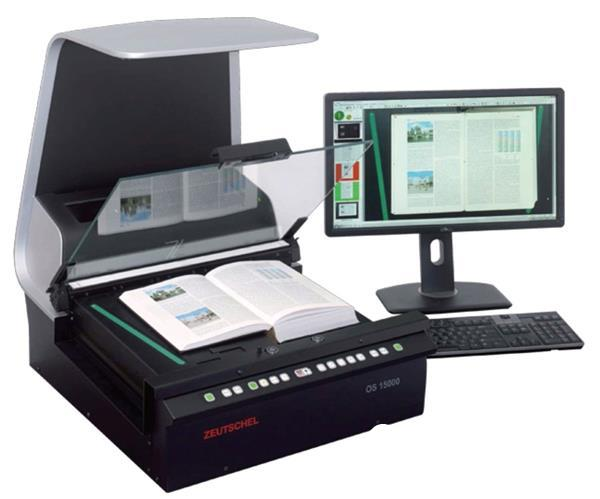 The number of books and archives scanners realize the informationization of college archives
