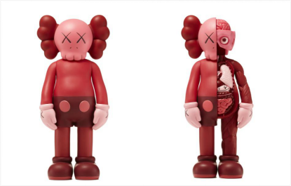 The world's first red KAWS doll is about to land in stock for sale 2