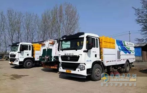 China National Heavy Duty Truck T5G Sweeper