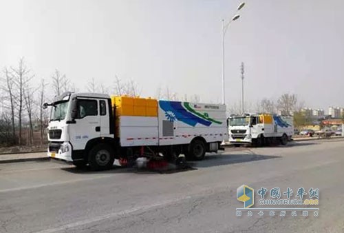 China National Heavy Duty Truck T5G Sweeper