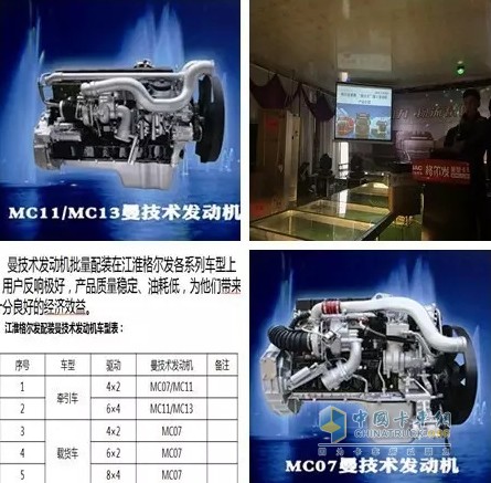 Heavy truck MC series engine