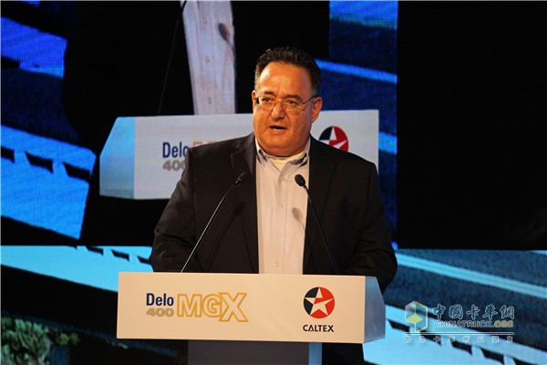 Greg Croce, Chevron's DeloÂ® brand technology manager