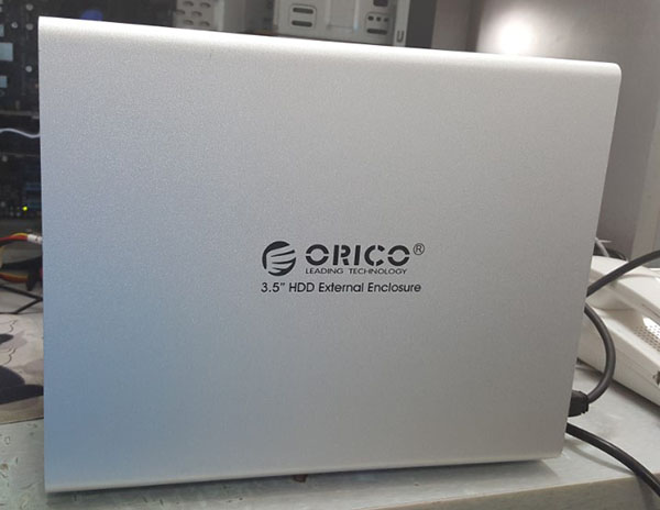 ORICO 3559SUSJ3 array cabinet hard disk box recovery data