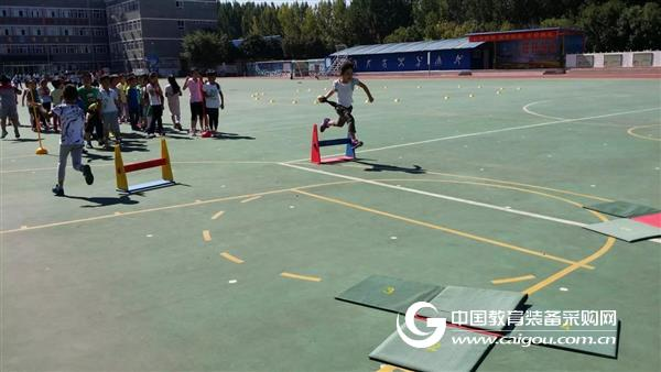 Children's fun track and field to help Beijing "high participation" project