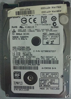 Hitachi hard drive fell data recovery and save?