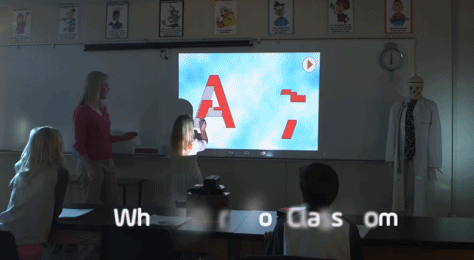 Projector Black Technology: Turn any surface into a touch screen