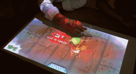 Projector Black Technology: Turn any surface into a touch screen