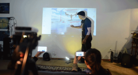 Projector Black Technology: Turn any surface into a touch screen