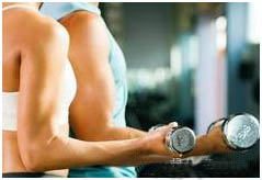 Muscle strength training assisted by biofeedback system