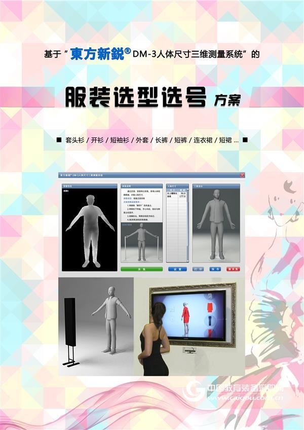 Clothing selection and selection scheme based on human body three-dimensional measurement system