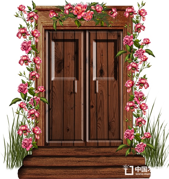 Wooden door