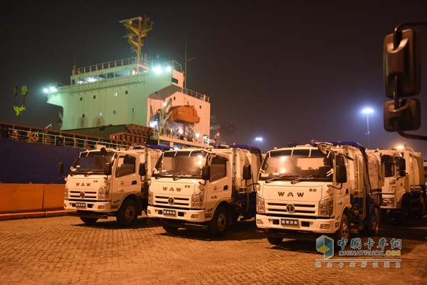 First batch of five sanitation and sanitation equipment sent to Pakistan