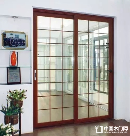 Aluminum doors